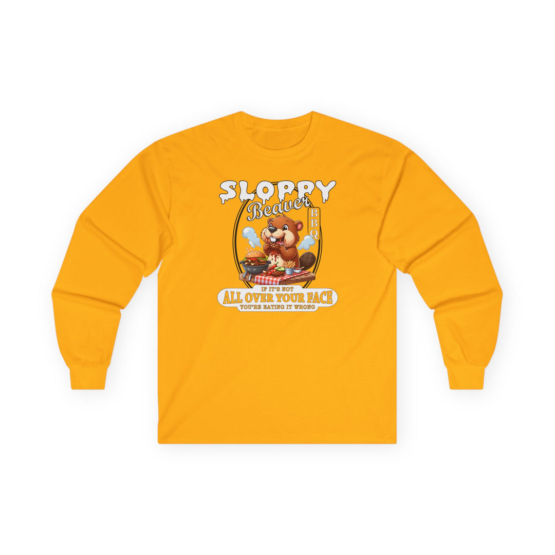 Sloppy Beaver BBQ Long Sleeve Tee