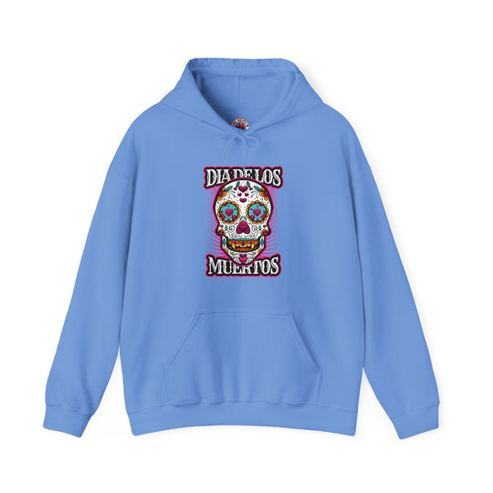 Dia De Los Muertos Skull Hooded Sweatshirt