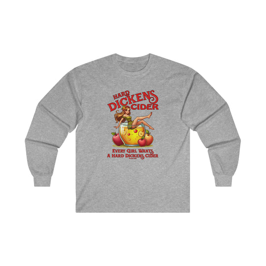 Hard Dickens Cider Long Sleeve Tee