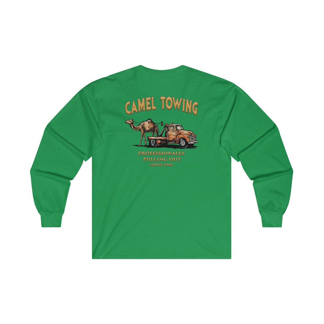 Camel Towing Back Long Sleeve Tee