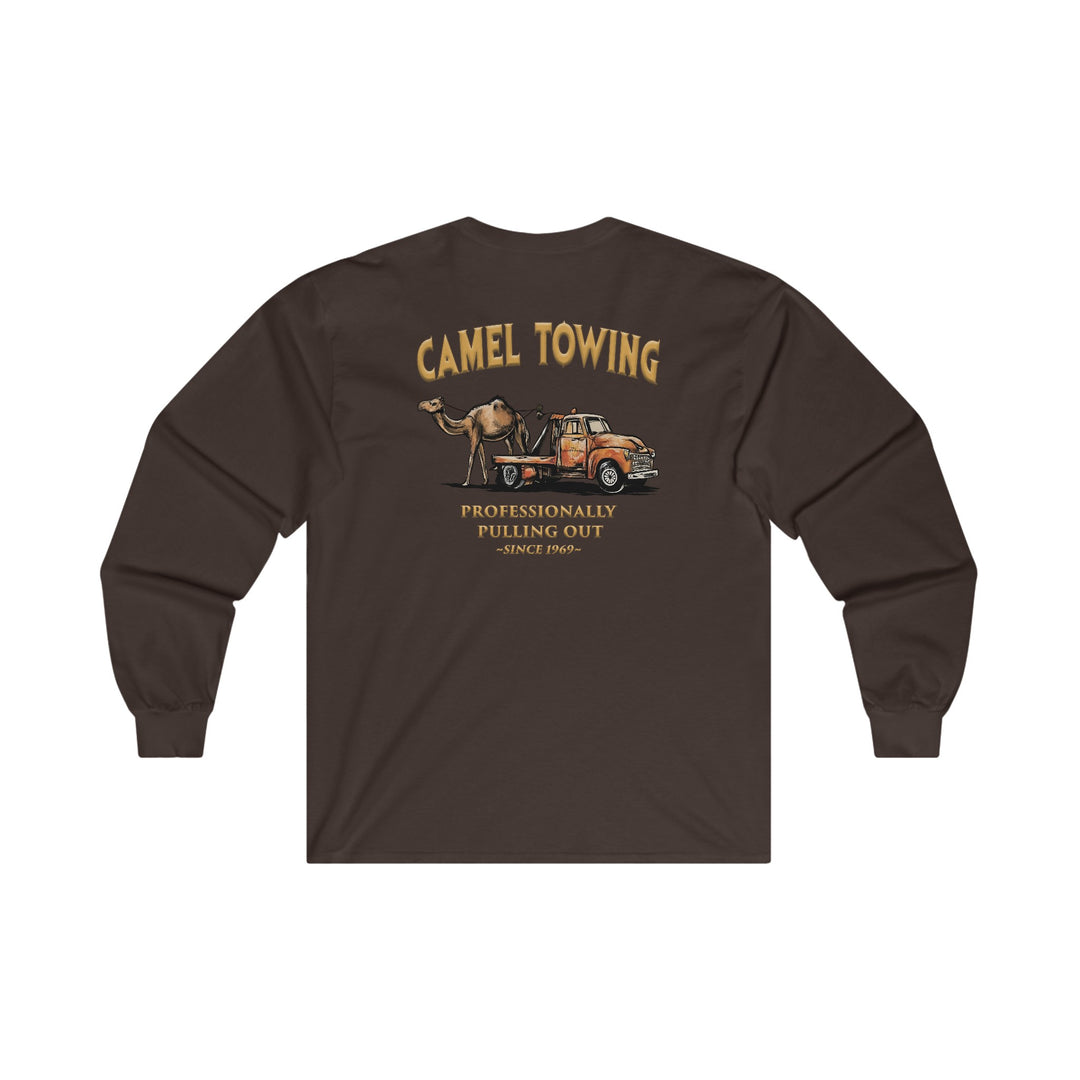 Camel Towing Back Long Sleeve Tee