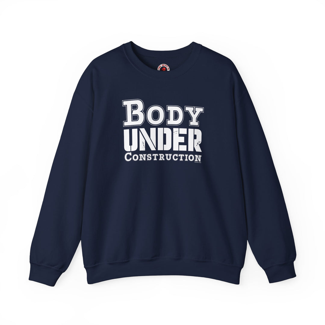 Body Under Construction Crewneck Sweatshirt