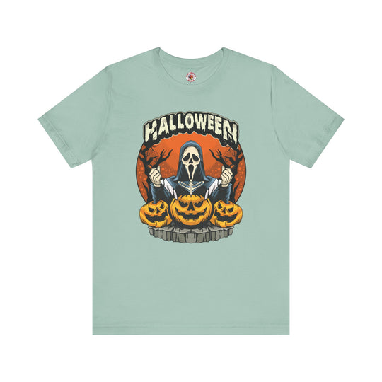 Screamer Killer Ghost Halloween T-Shirt