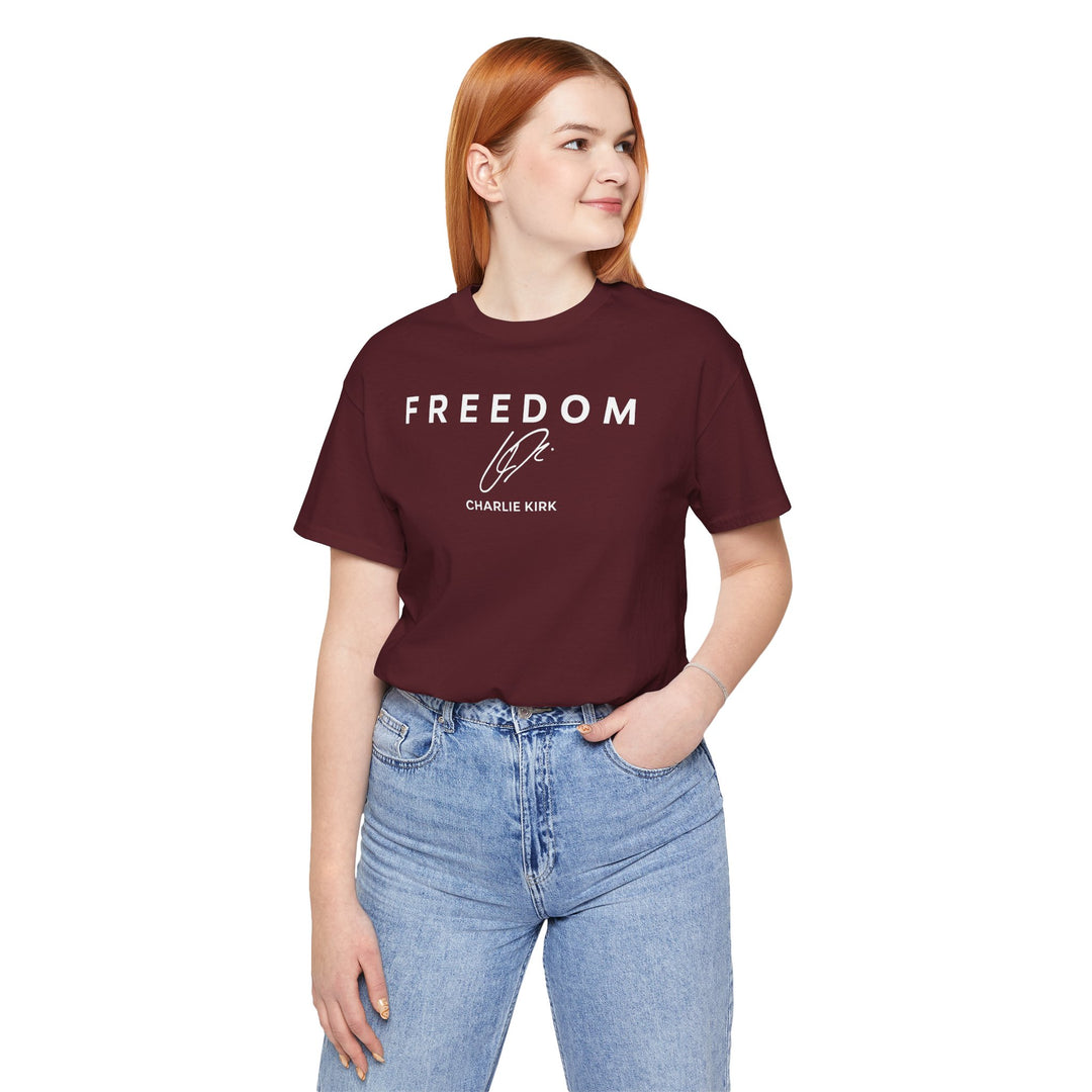 Charlie Kirk Freedom T-Shirt
