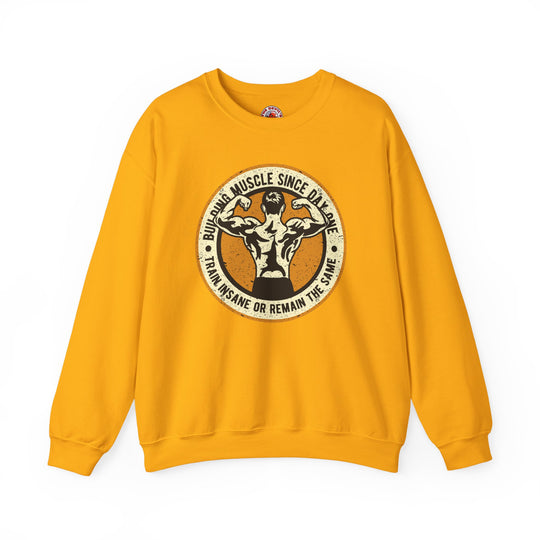 Building Muscle Since Day One Crewneck Sweatshirt