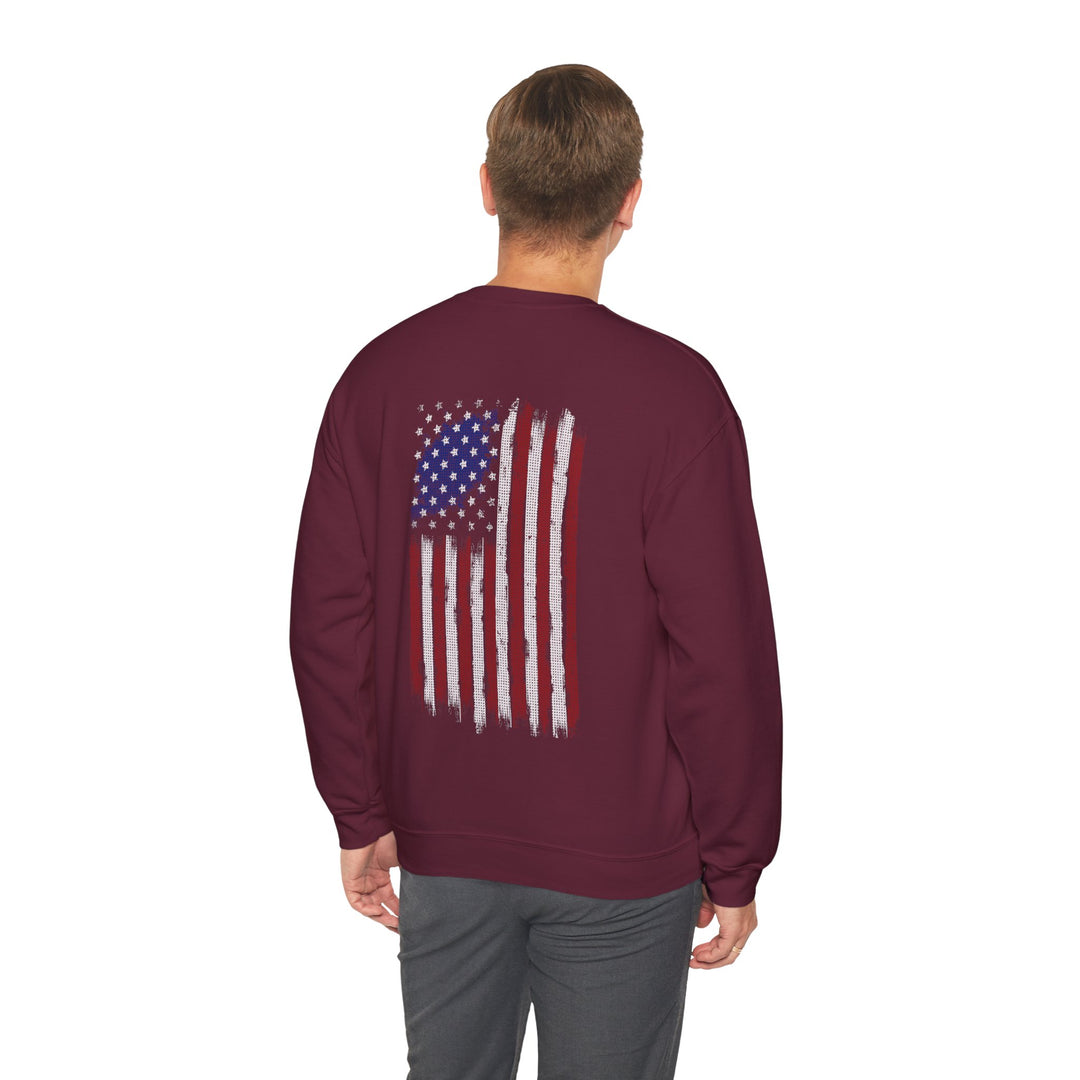 The Devil's Pickle American Flag Crewneck Sweatshirt