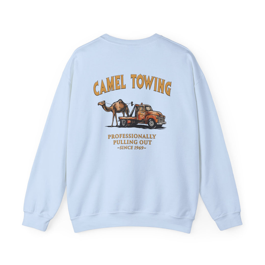 Camel Towing Back Crewneck Sweatshirt