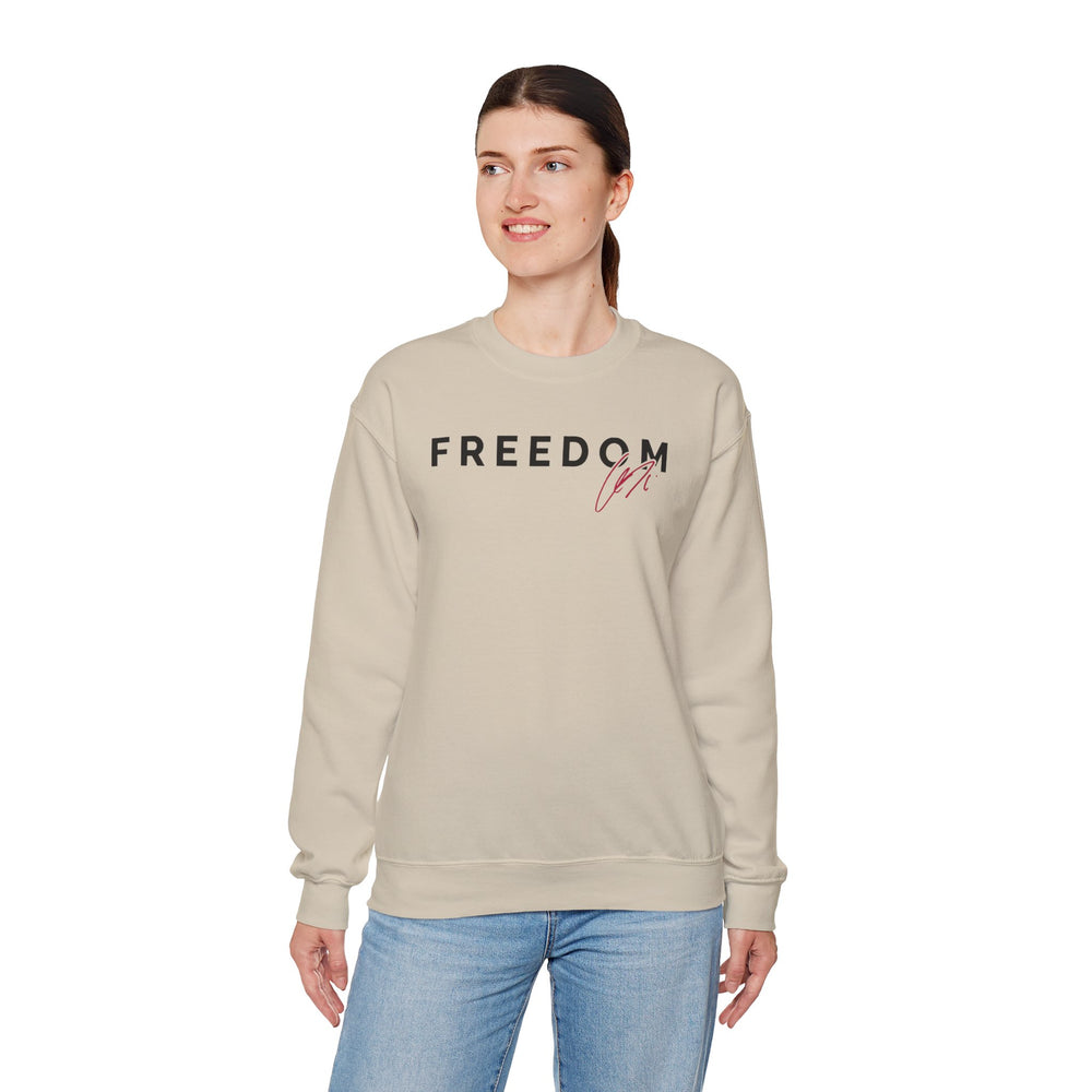 Charlie Kirk Freedom Crewneck Sweatshirt