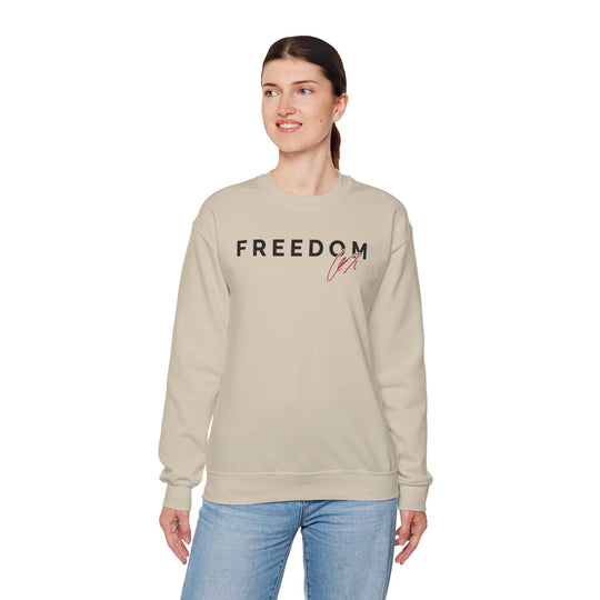 Charlie Kirk Freedom Crewneck Sweatshirt