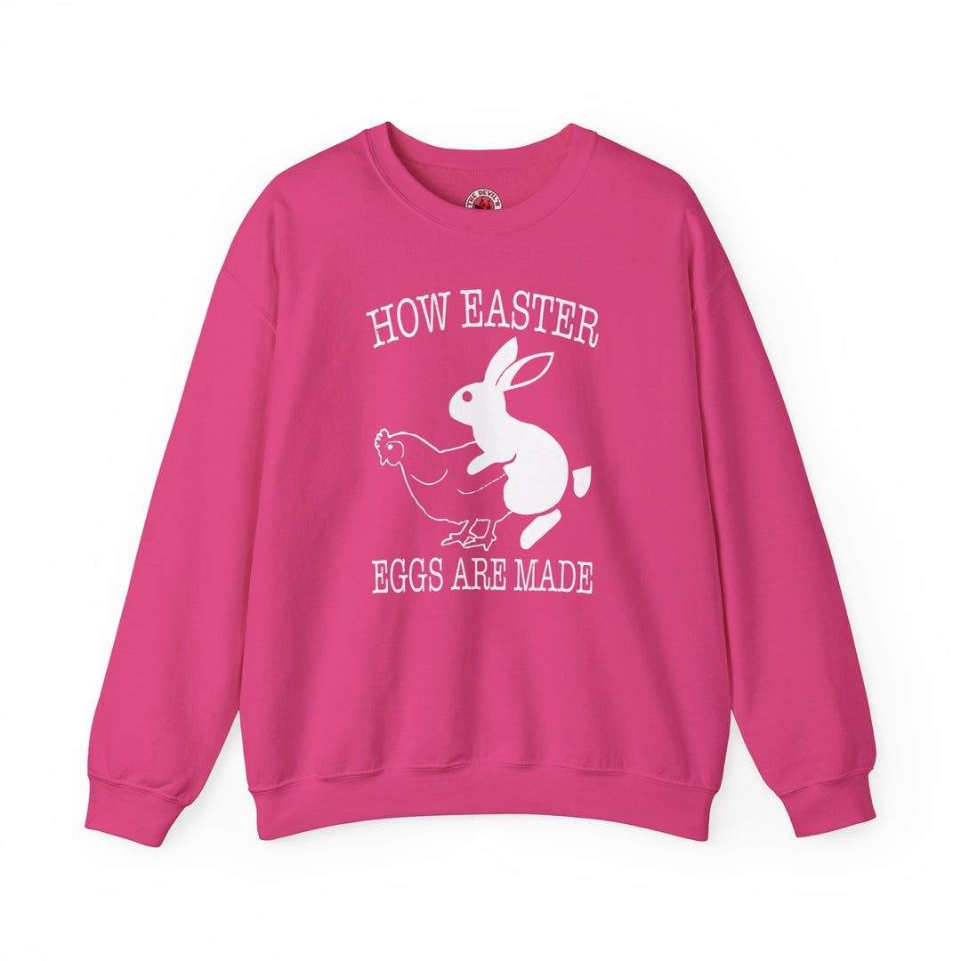 How Easter Eggs Are Made Crewneck Sweatshirt