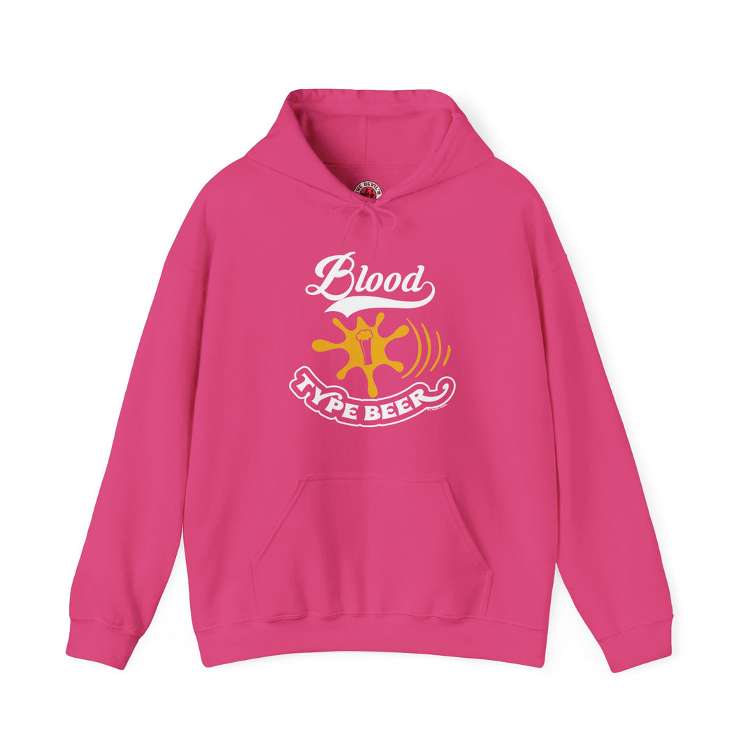 Blood Type Beer Hooded Sweatshirt