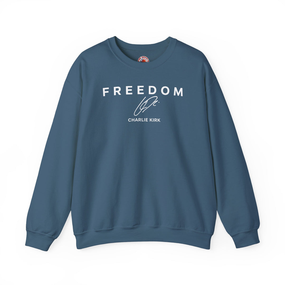 Charlie Kirk Freedom Crewneck Sweatshirt