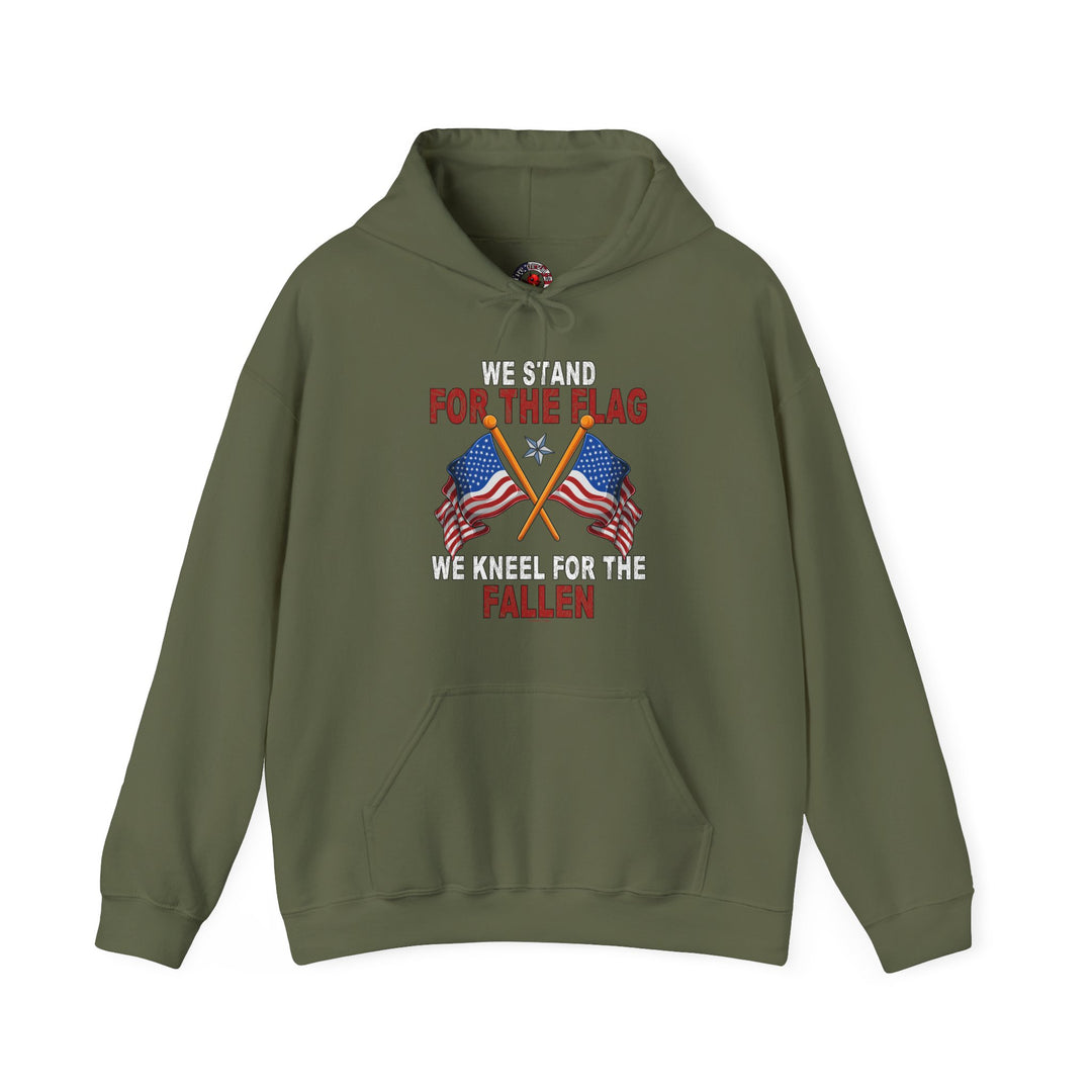 We Stand For The Flag Hooded Sweatshirt