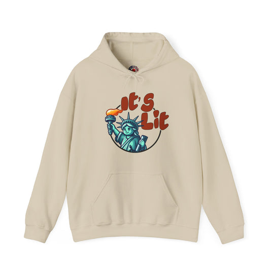 It's Lit Hooded Sweatshirt