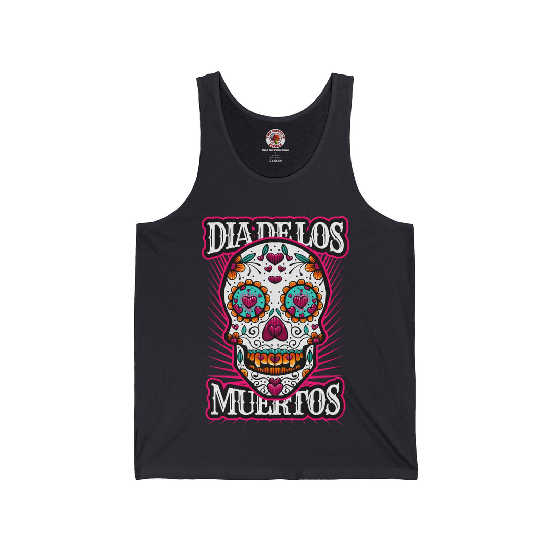 Dia De Los Muertos Skull Tank Top