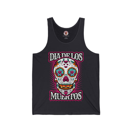 Dia De Los Muertos Skull Tank Top