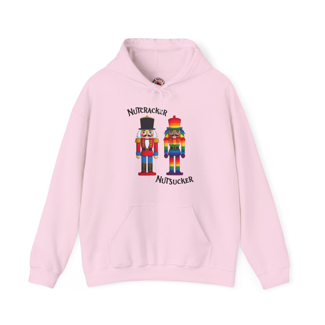Nutcracker or Nutsucker Hooded Sweatshirt