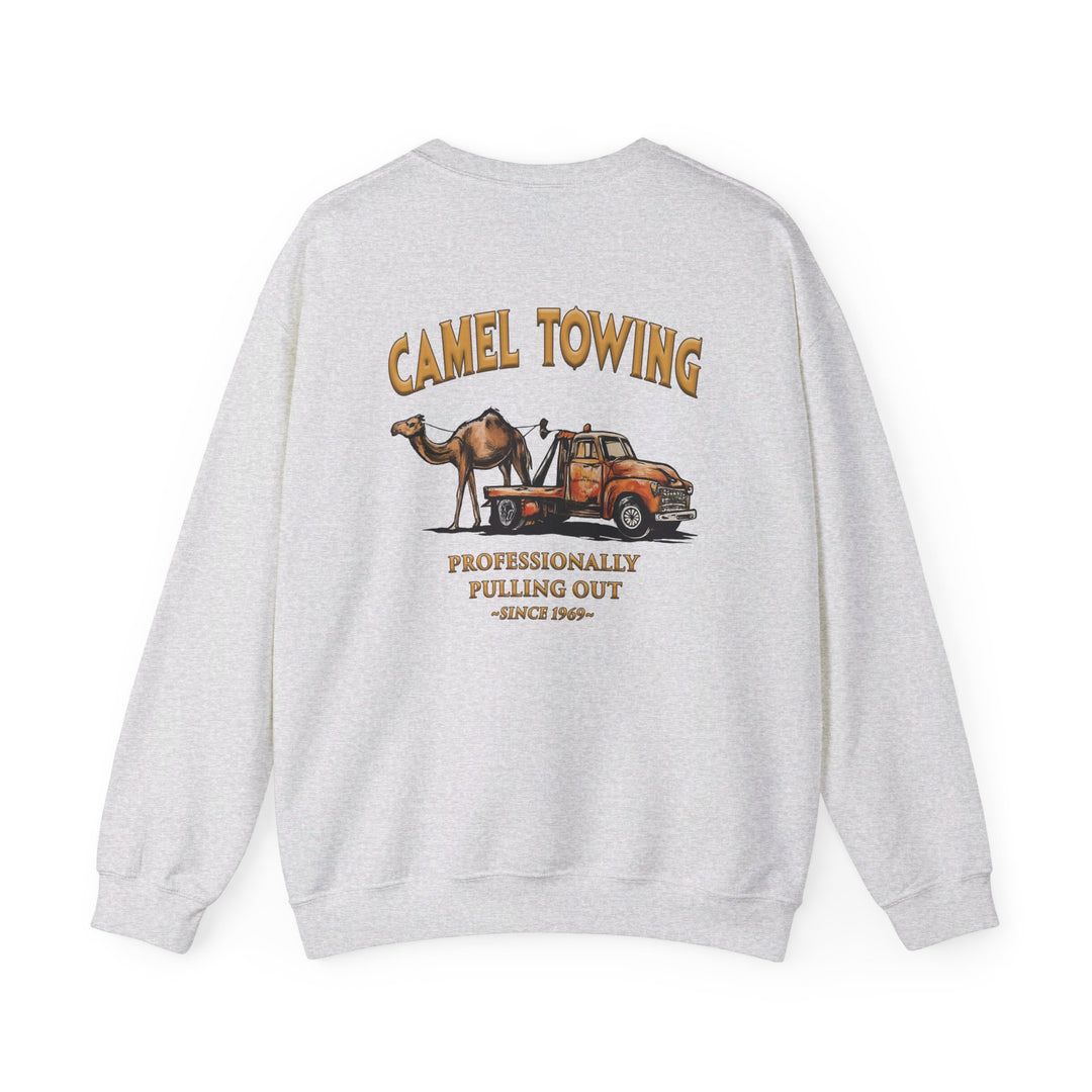 Camel Towing Back Crewneck Sweatshirt