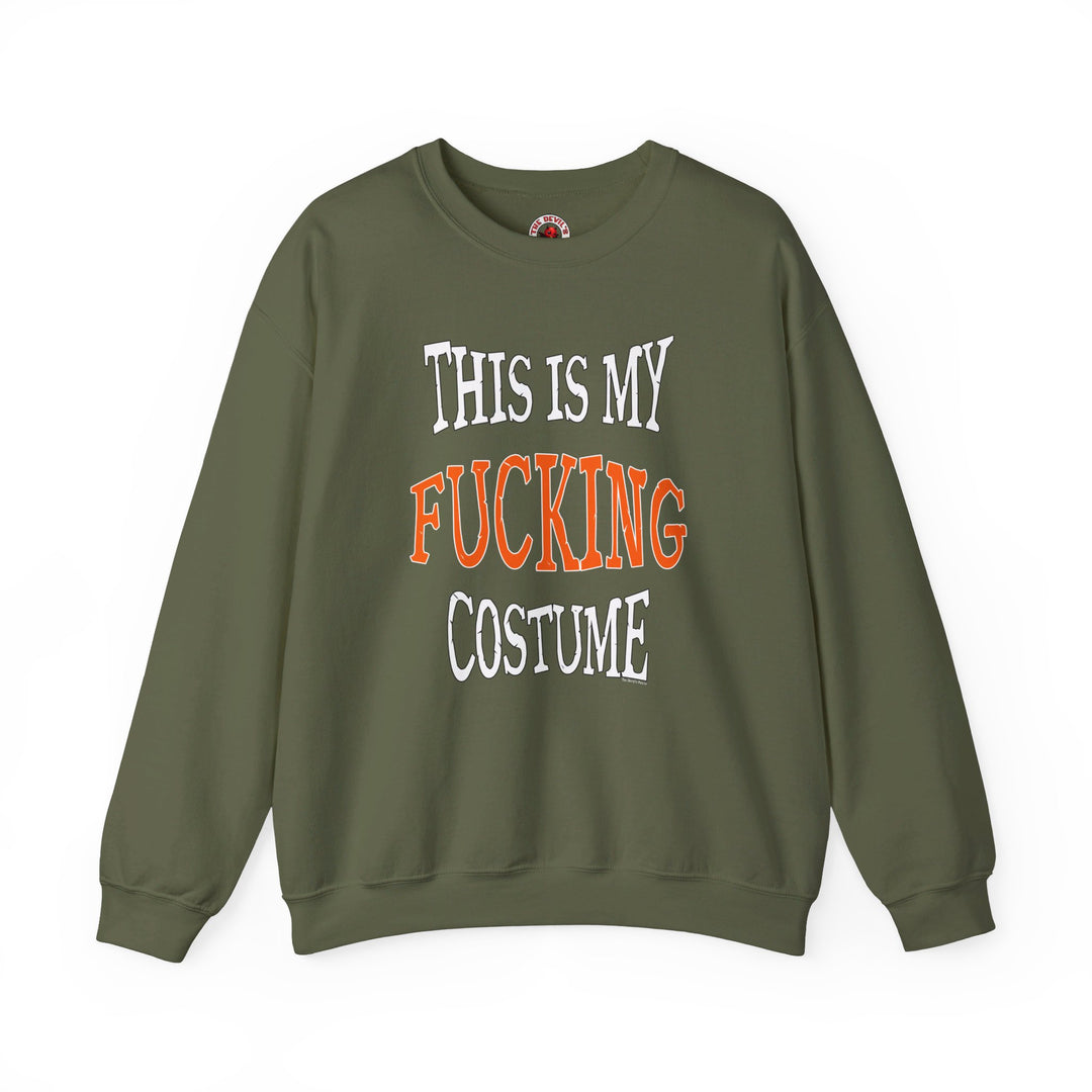 This Is My Fucking Costume Crewneck Sweatshirt