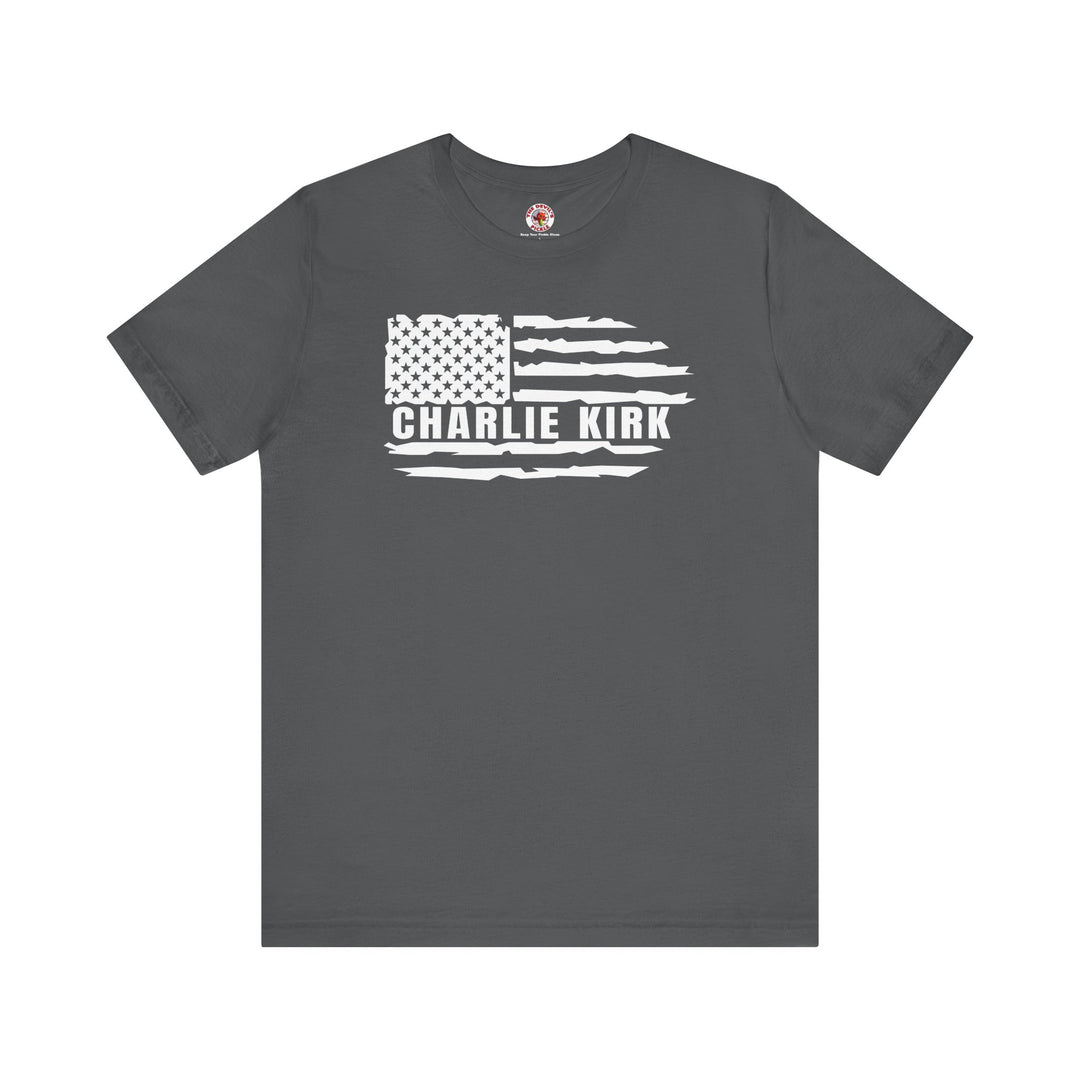 Charlie Kirk Flag T-Shirt