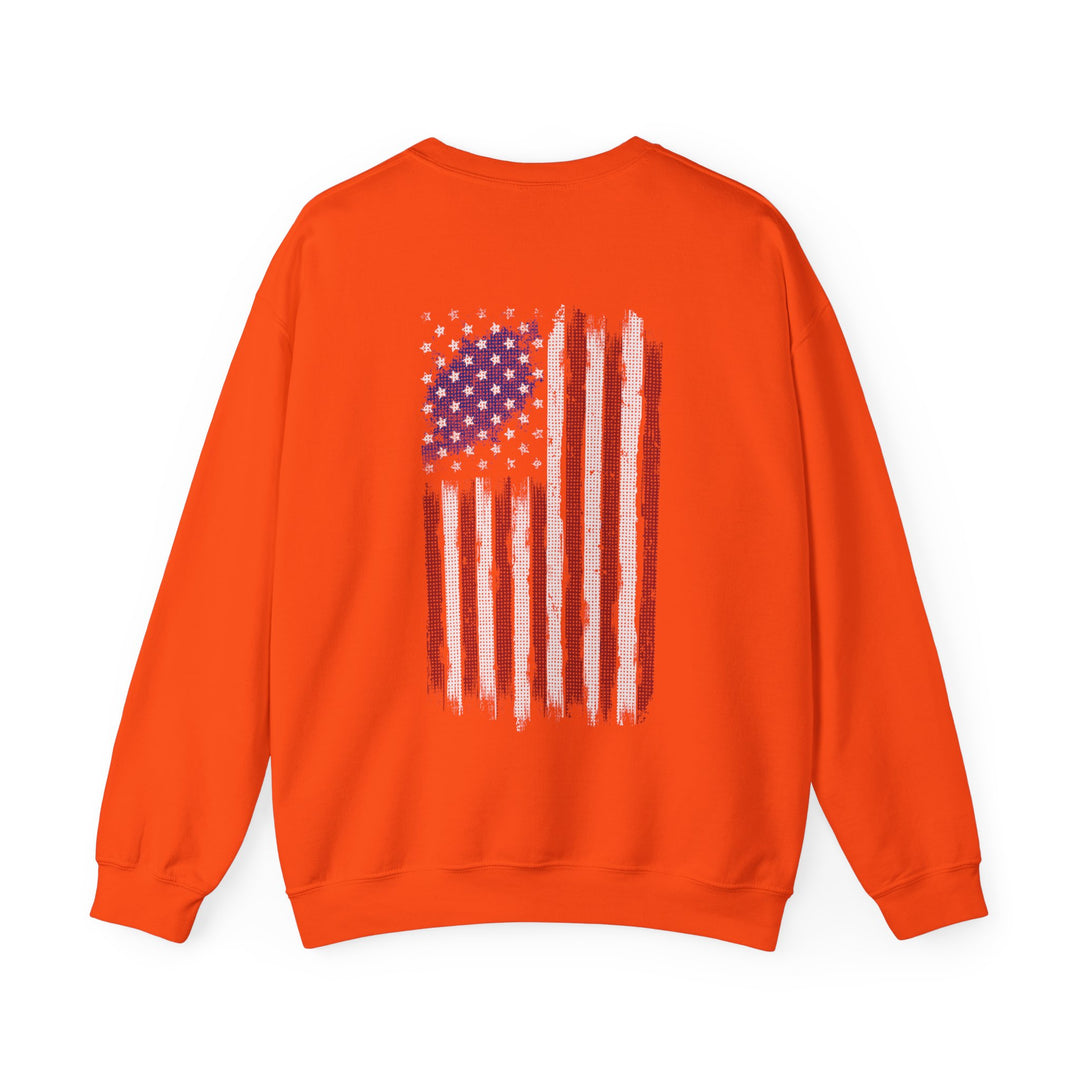 The Devil's Pickle American Flag Crewneck Sweatshirt