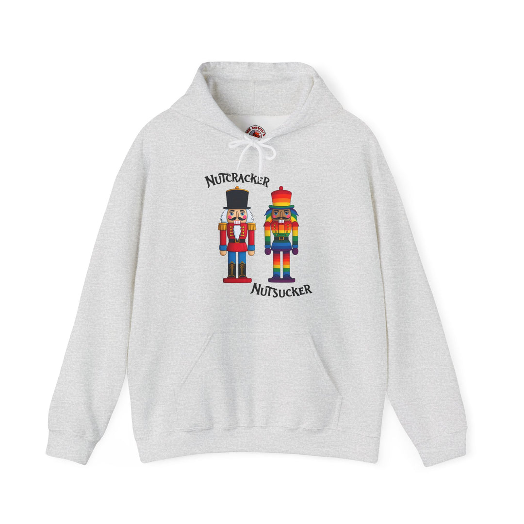 Nutcracker or Nutsucker Hooded Sweatshirt