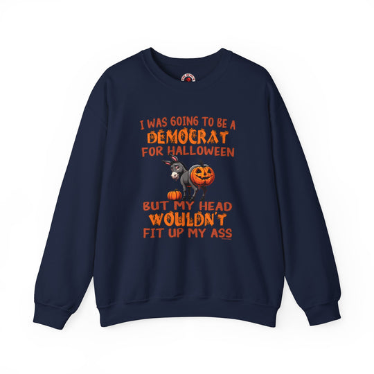 Democrat for Halloween Crewneck Sweatshirt