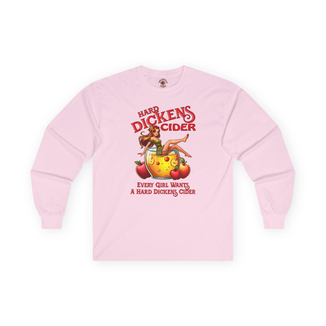 Hard Dickens Cider Long Sleeve Tee