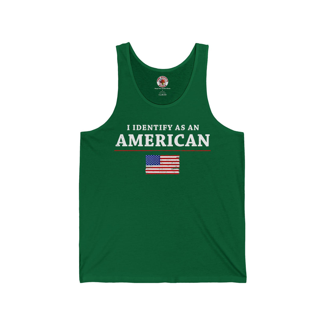 I Identify As An American Tank Top