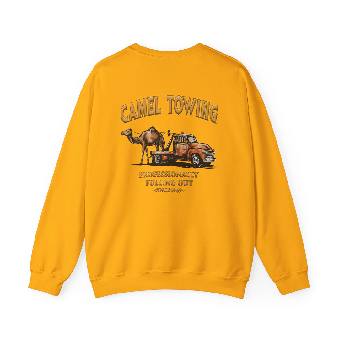 Camel Towing Back Crewneck Sweatshirt