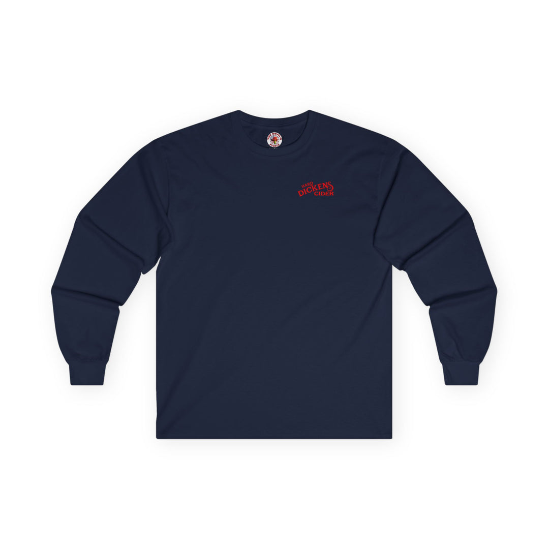 Hard Dickens Cider Front/Back Long Sleeve Tee