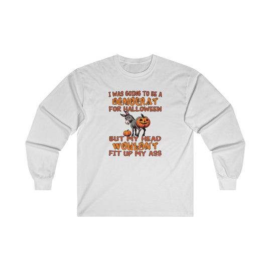 Democrat for Halloween Long Sleeve Tee