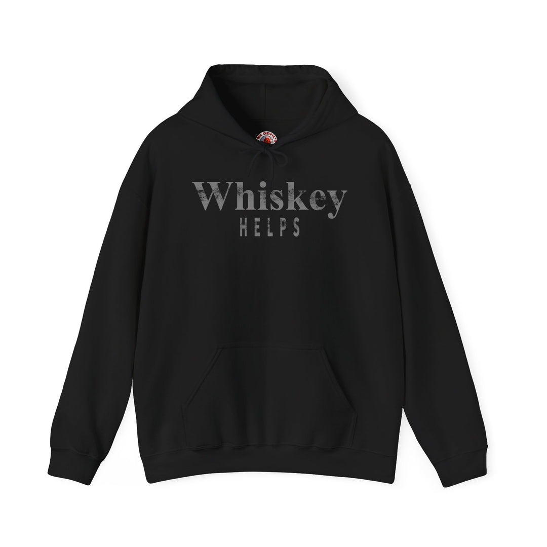 Whiskey Helps Hooded Sweatshirt