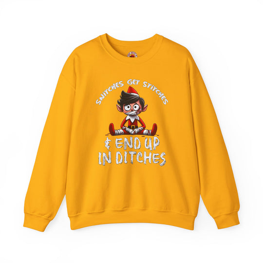 Snitches Get Stitches Crewneck Sweatshirt