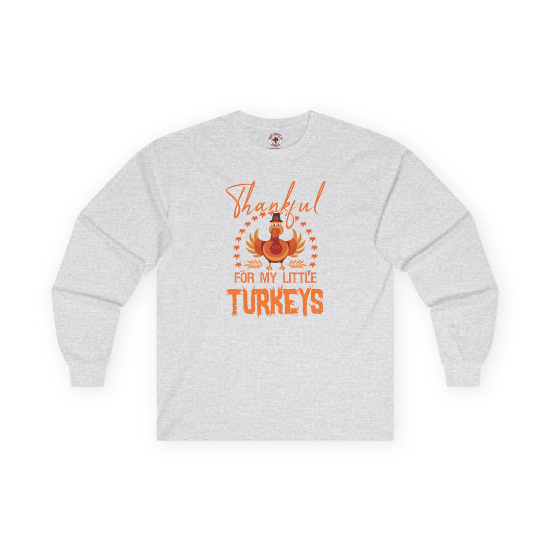 Thankful For My Little Turkeys Long Sleeve Tee