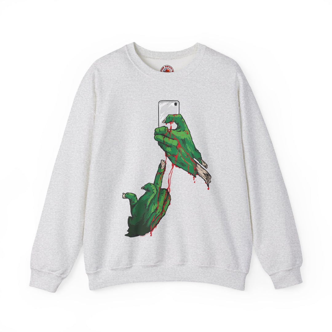 Selfie Monster Crewneck Sweatshirt