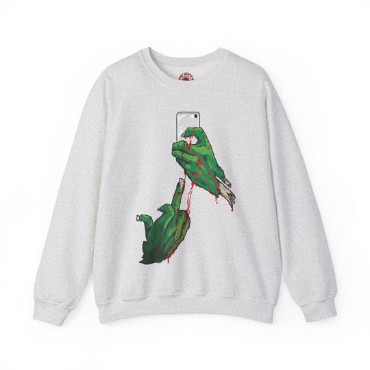 Selfie Monster Crewneck Sweatshirt