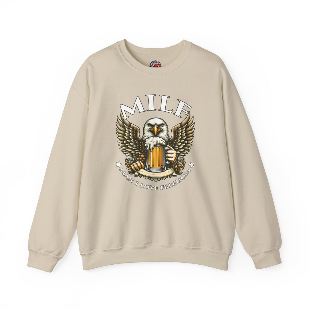 Man I Love Freedom Crewneck Sweatshirt