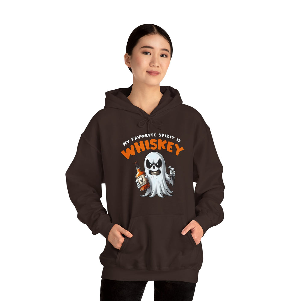 My Favorite Spirit Is Whiskey Hooded Sweatshirt