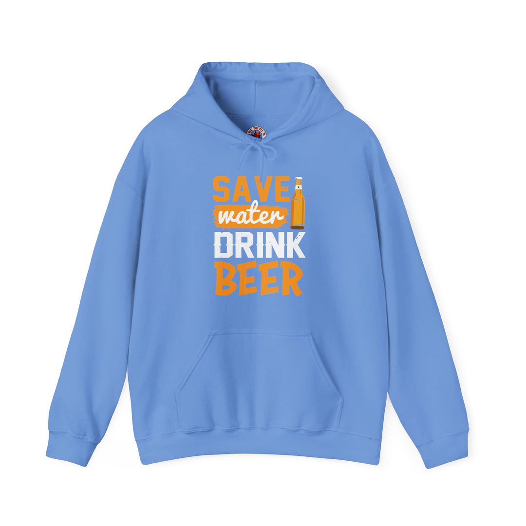 Save Water Drink Beer Hooded Sweatshirt