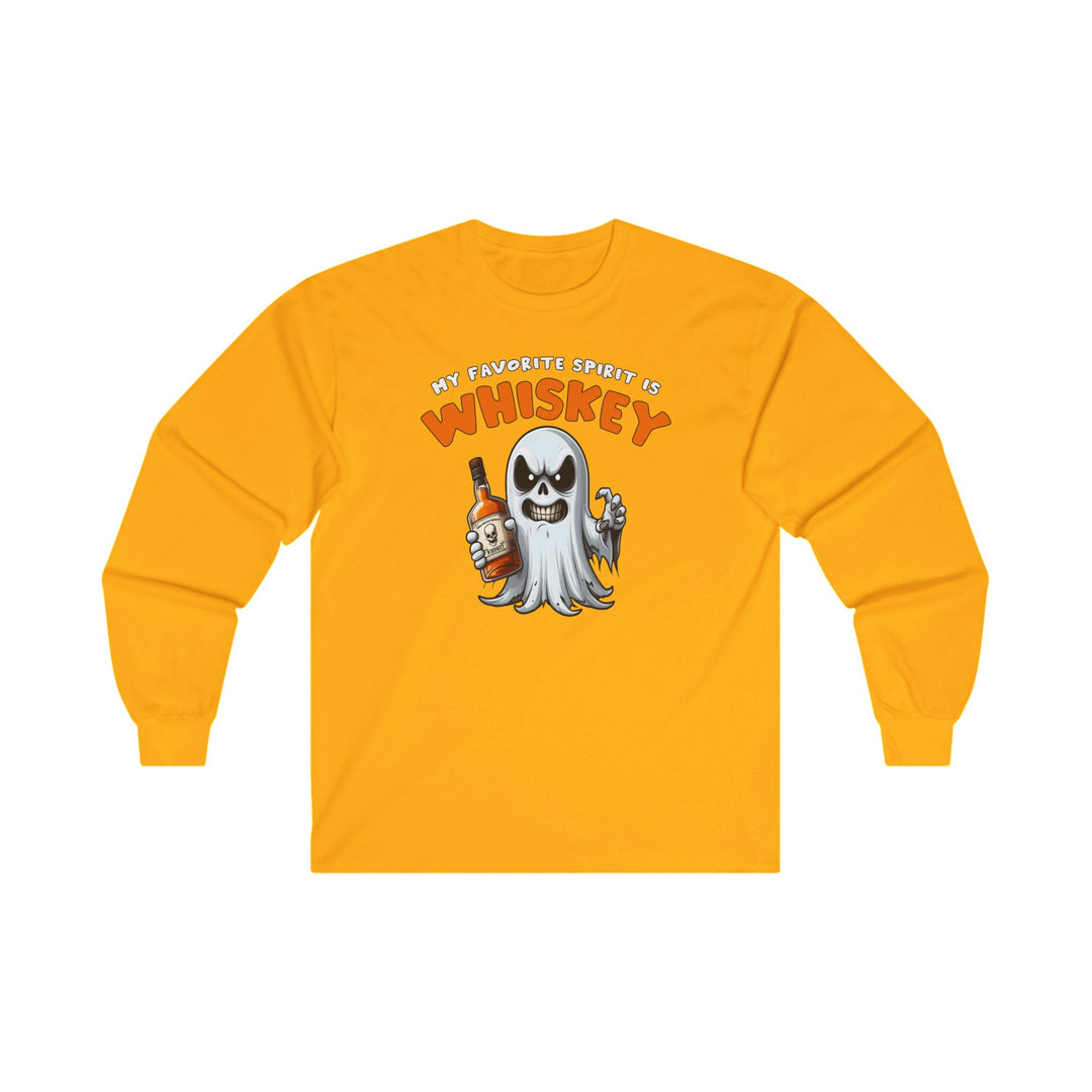 My Favorite Spirit Is Whiskey Long Sleeve Tee