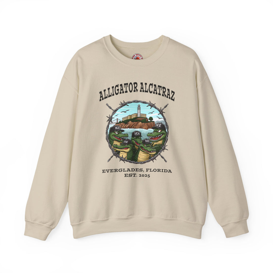 Alligator Alcatraz Crewneck Sweatshirt