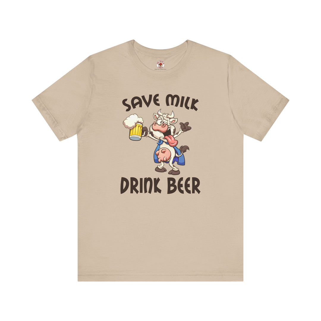 Save Milk Drink Beer T-Shirt