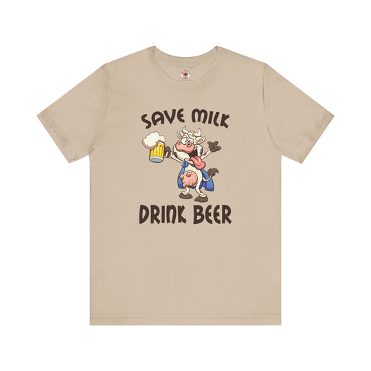 Save Milk Drink Beer T-Shirt