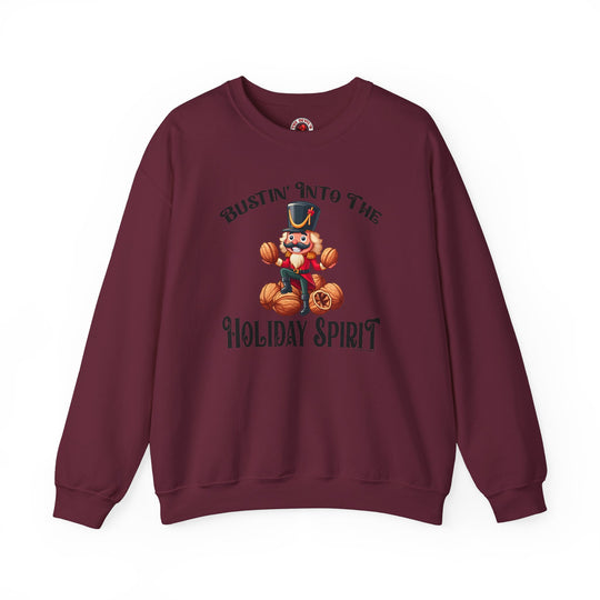 Bustin' Into The Holiday Spirit Crewneck Sweatshirt