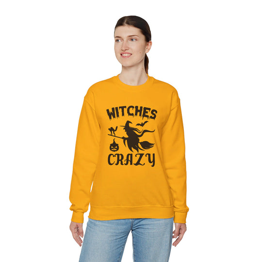 Witches Crazy Crewneck Sweatshirt