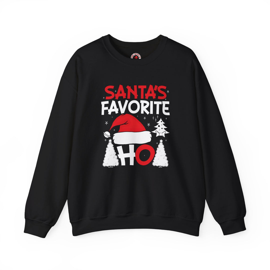 Santa's Favorite Ho Crewneck Sweatshirt