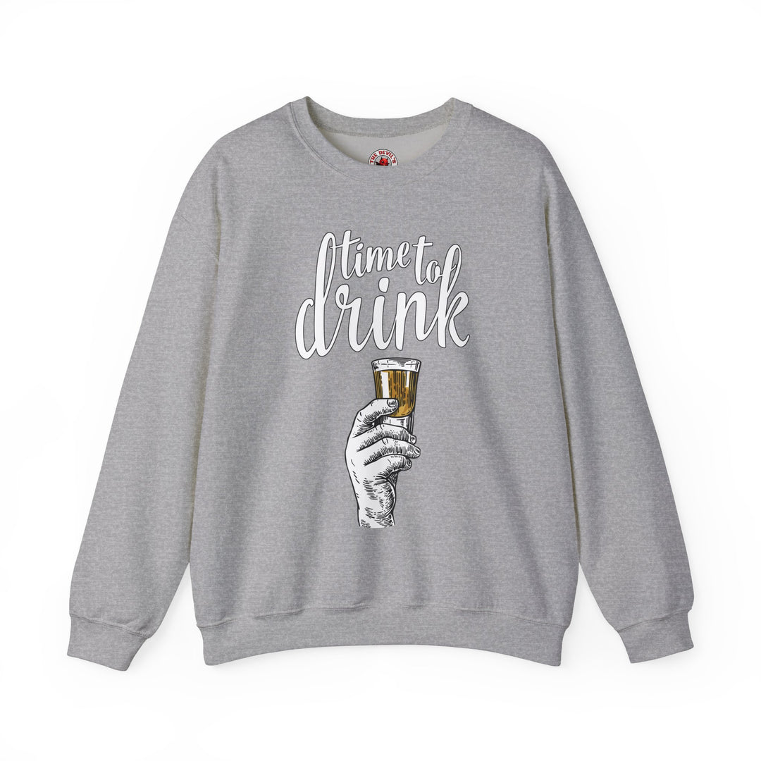 Time To Drink Crewneck Sweatshirt