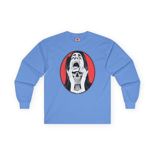 Skull Woman Long Sleeve Tee