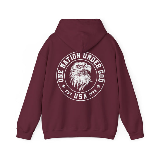 One Nation Under God Hooded Sweatshirt